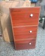 Liampoo locker,Business Furniture Series C 3 Drawer Mobile File Cabinet in Mahogany Hot on Sale