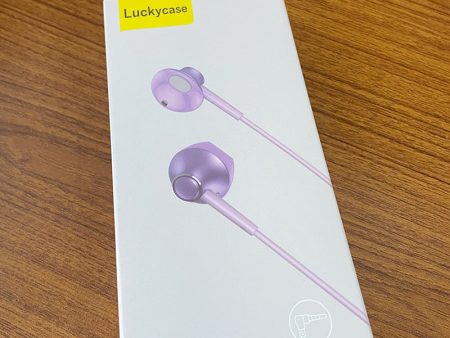 Luckycase Wired Earbuds,Earphones Headphones HiFi Stereo, Powerful Bass and Crystal Clear Audio, 3.5mm Headphone Plug for iPhone, iPad, Android Phones, MP3, Laptop Hot on Sale