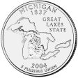 2004-D Michigan USA Statehood Quarters (MS-60) on Sale