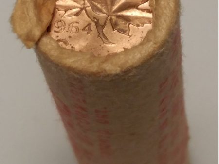 1964 Canada 1-cent Original Roll of 50pcs Online Hot Sale