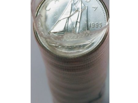 1995 Canada 10-cent Original Roll of 50pcs For Discount