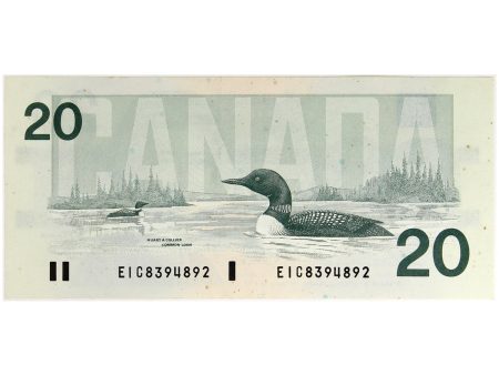 BC-58a 1991 Canada $20 Thiessen-Crow, EIC, EF-AU Online Hot Sale