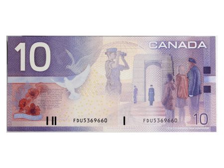 BC-63a 2000 Canada $10 Knight-Thiessen, FDU, CUNC Online Hot Sale